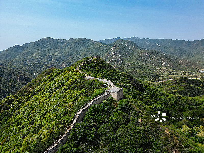 八达岭长城 水关长城 八达岭国家森林公园 延庆区 长城图片素材