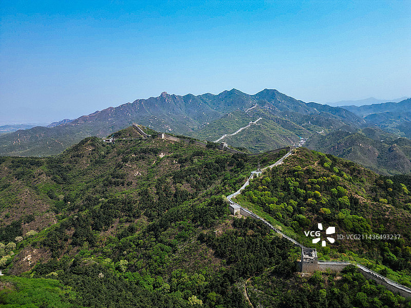 八达岭长城 水关长城 八达岭国家森林公园 延庆区 长城图片素材