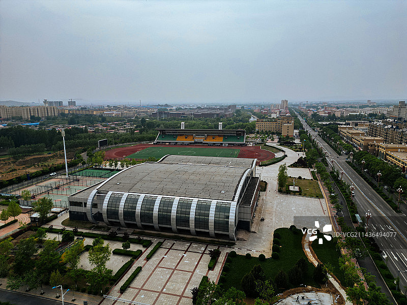 卢龙县 永平大街 孤竹文化公园 体育馆 规划展馆 中医院图片素材