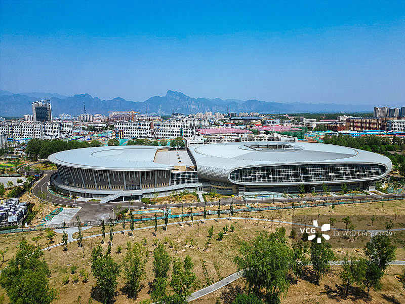延庆区 北京 紫光宝塔 夏都桥 夏都公园 地质博物馆 体育馆图片素材