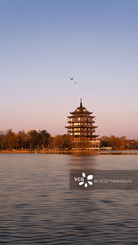 萧湖状元阁图片素材