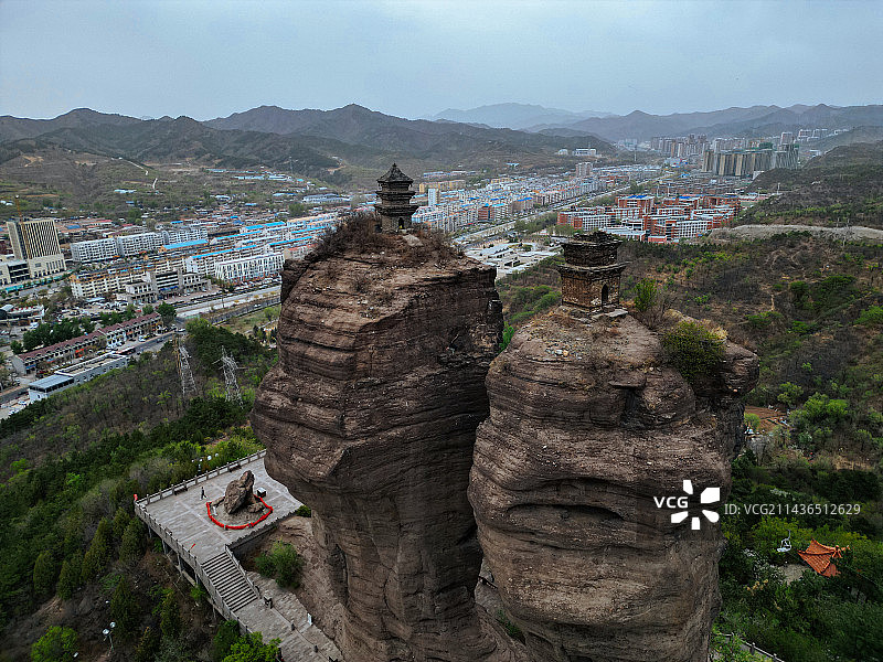 承德 双滦区 双塔山 中心大街 御水花园图片素材