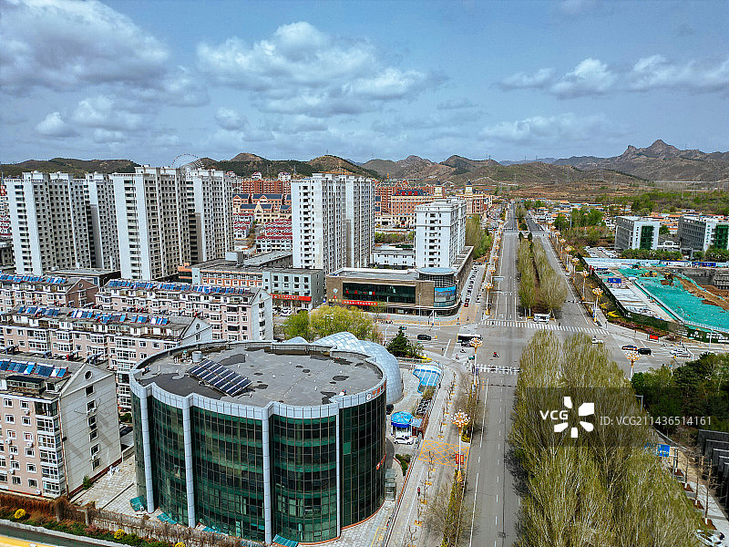 平泉市 地标 文魁公园 油画城  游泳馆 亮达国际 山庄集团图片素材