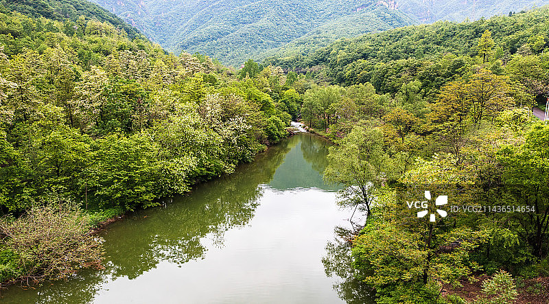 河南省洛阳市新安县青要山 风景区 旅游图片素材