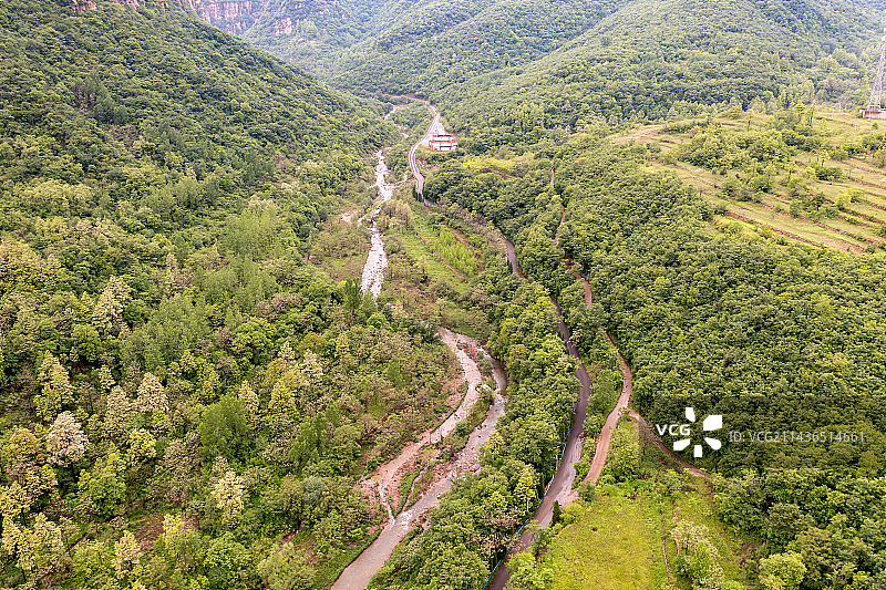 河南省洛阳市新安县青要山 风景区 旅游图片素材