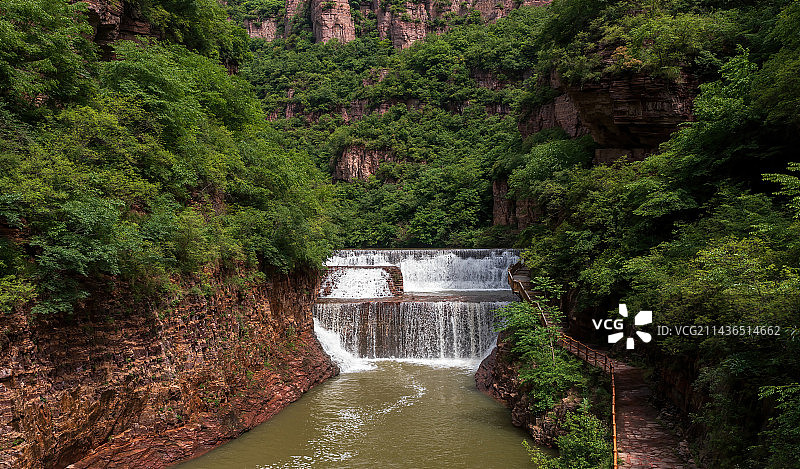 河南省洛阳市新安县青要山 风景区 旅游图片素材