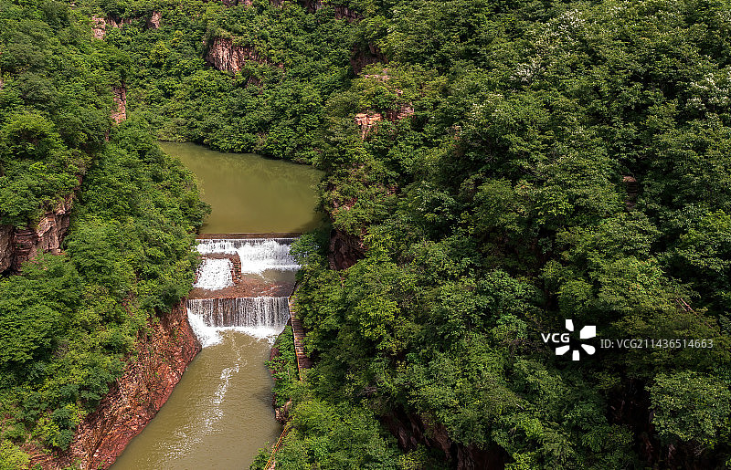 河南省洛阳市新安县青要山 风景区 旅游图片素材