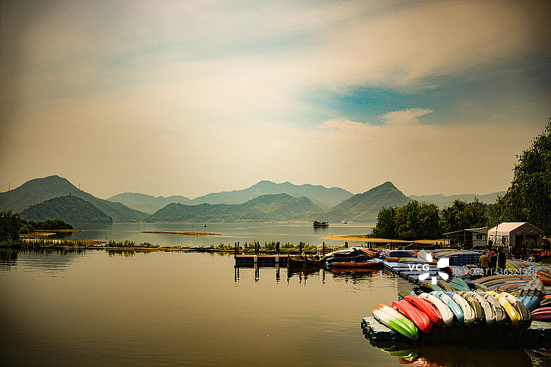 青山湖图片素材
