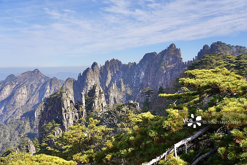 冬日黄山图片素材