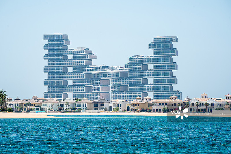 迪拜棕榈岛酒店图片素材