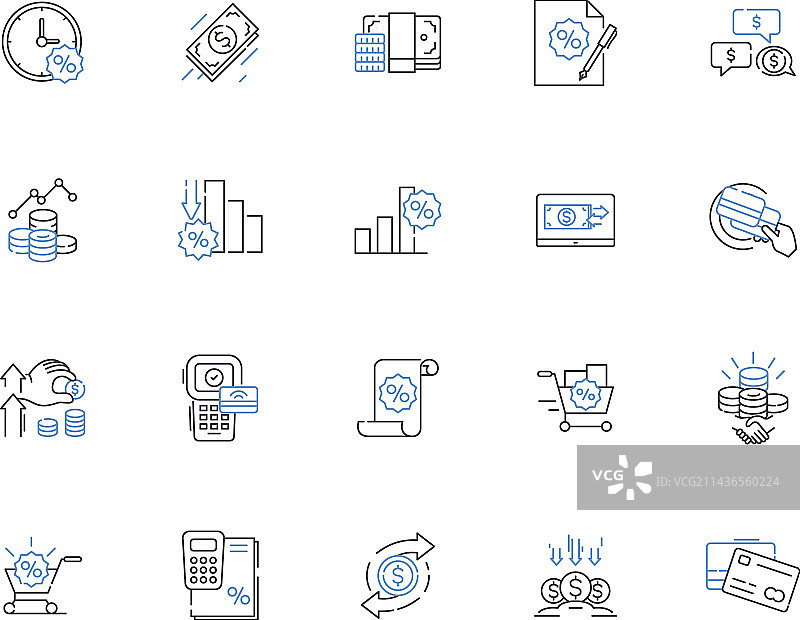 销售人员轮廓图标图片素材