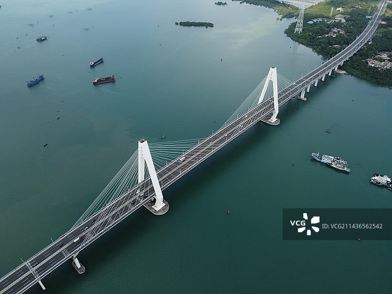 海南文昌清澜大桥图片素材