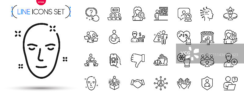 AR网络和商业包图片素材