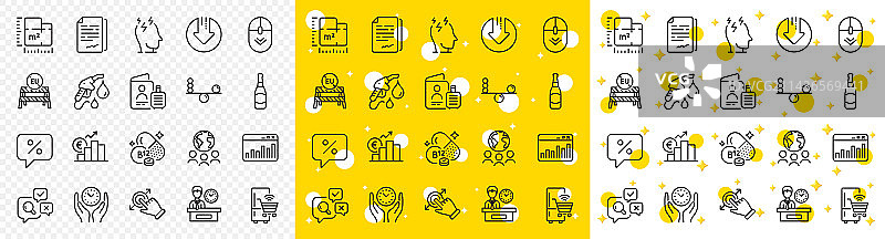 全球业务和折扣冰箱轮廓图图片素材