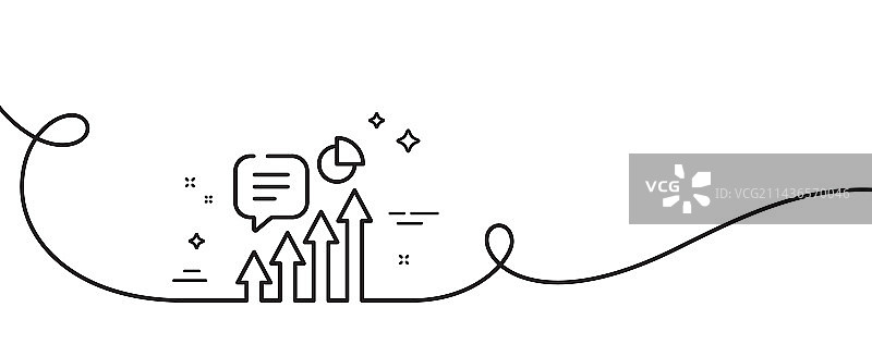 KPI线性图标性能指标符号图片素材