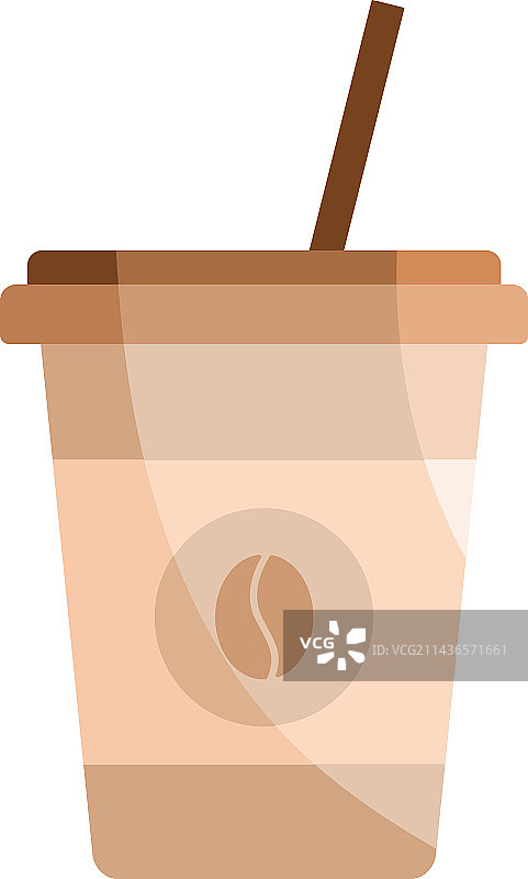 纸箱咖啡杯图片素材