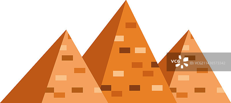 埃及金字塔设计图片素材