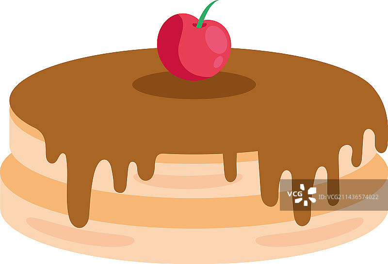 自制浆果华夫饼图片素材