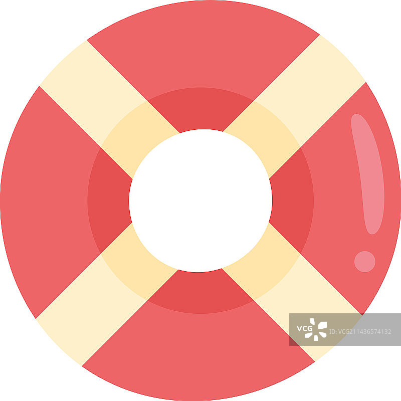红色救生圈设计图片素材