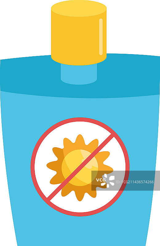 防晒乳液瓶图片素材