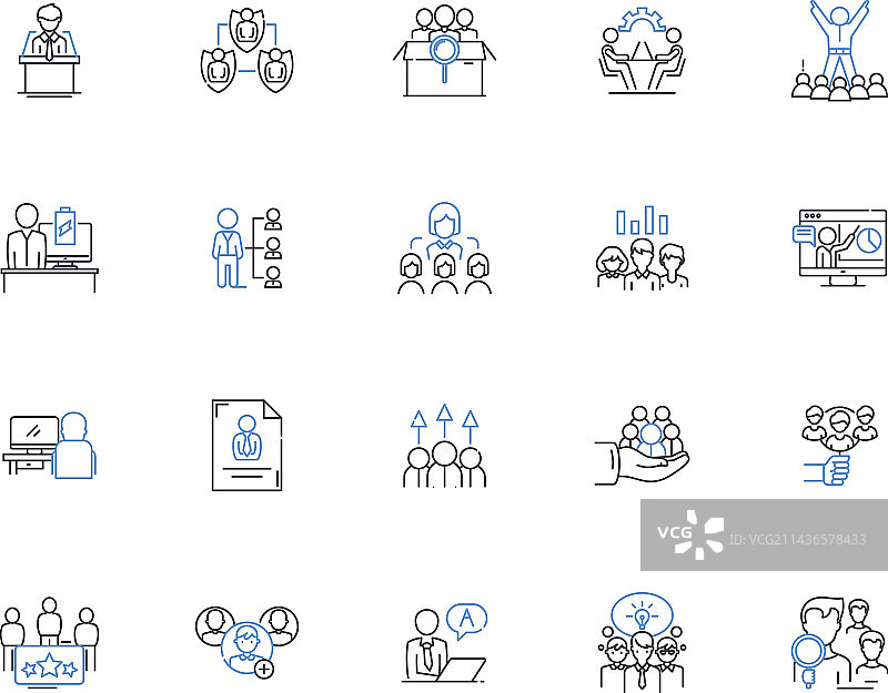 行政管理图标合集图片素材