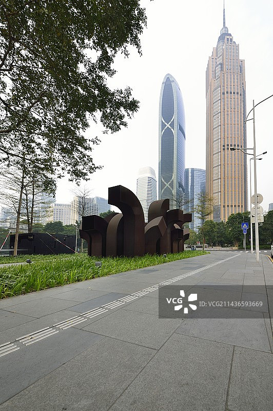 广州城市风光图片素材
