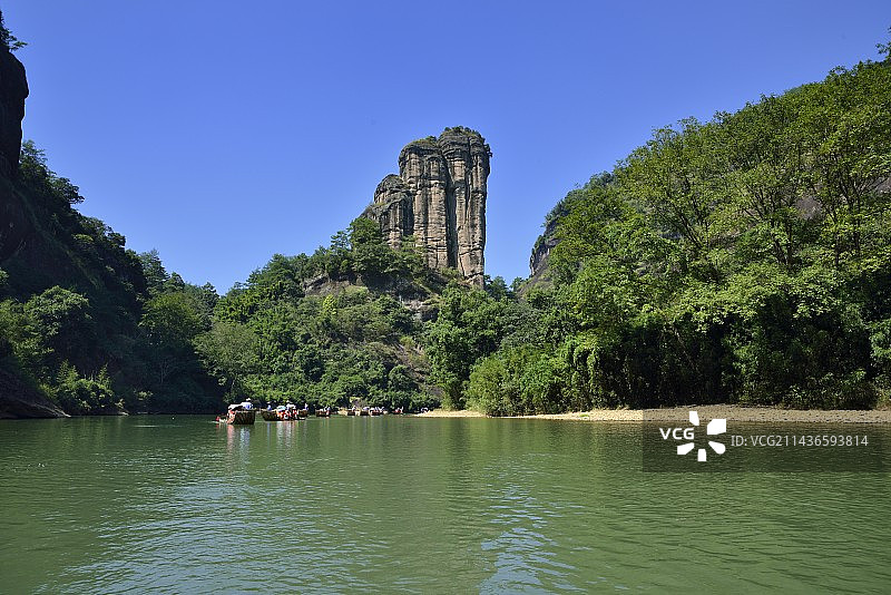 武夷山九曲溪图片素材