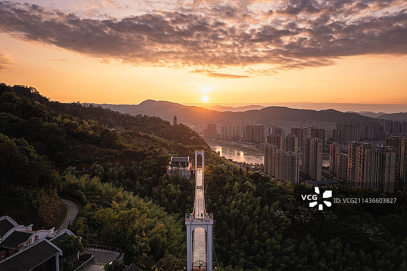 福建建瓯，云际山公园图片素材