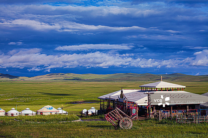 内蒙古呼伦贝尔大草原图片素材