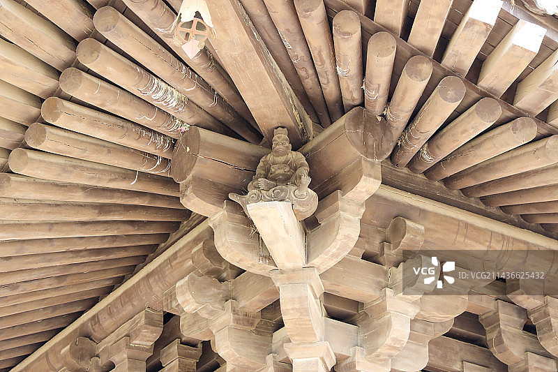 中国山西省大同市全国文保华严寺图片素材