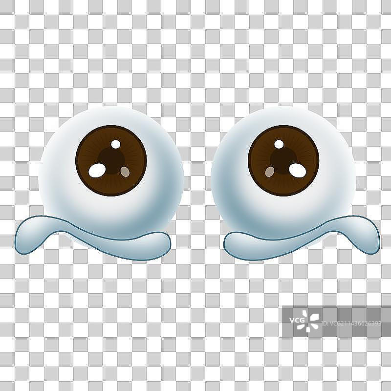 爱眼日卡通眼睛眼球图片素材