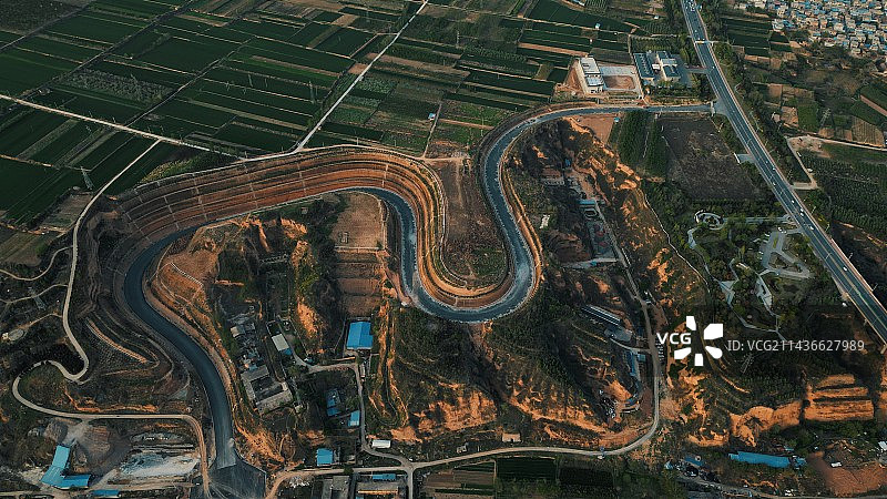 城市风光-航拍图片素材