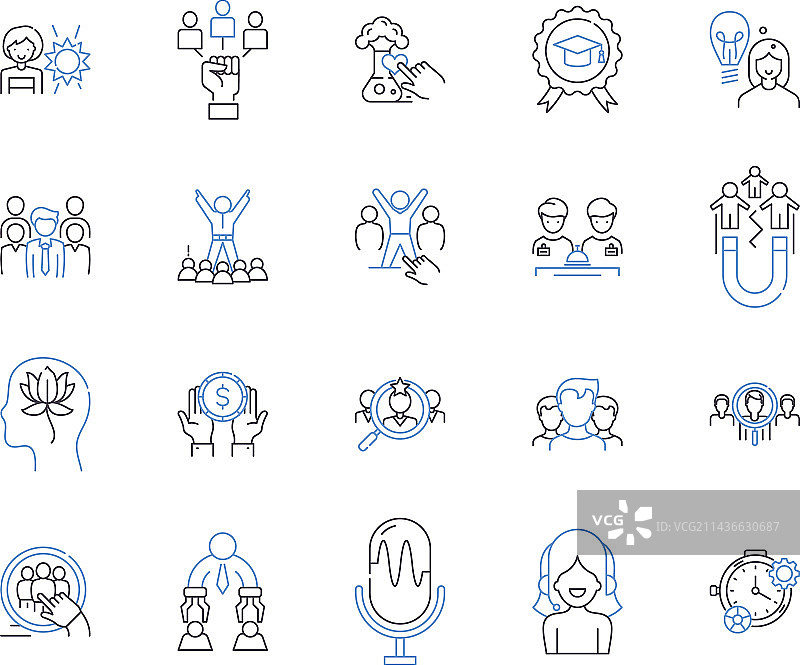 企业指导大纲图标图片素材