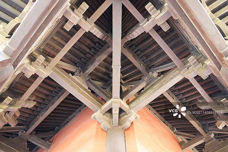 中国山西省大同市全国文保华严寺图片素材