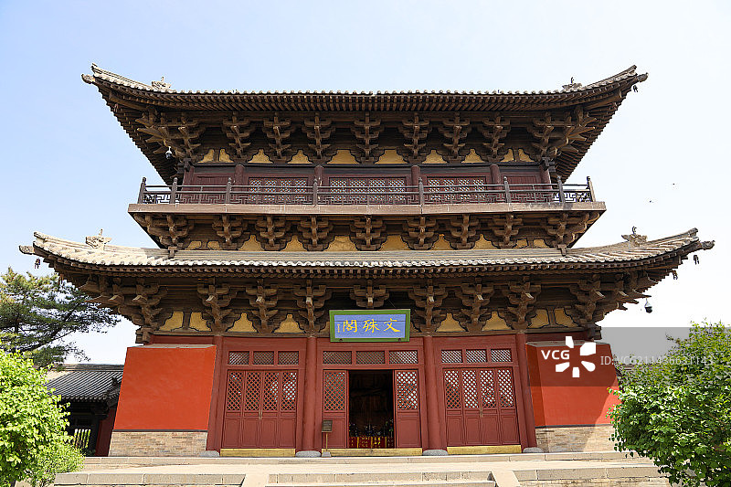 中国山西省大同市全国文保华严寺图片素材
