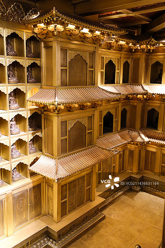 中国山西省大同市全国文保华严寺图片素材