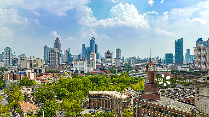 天津和平区中心公园图片素材