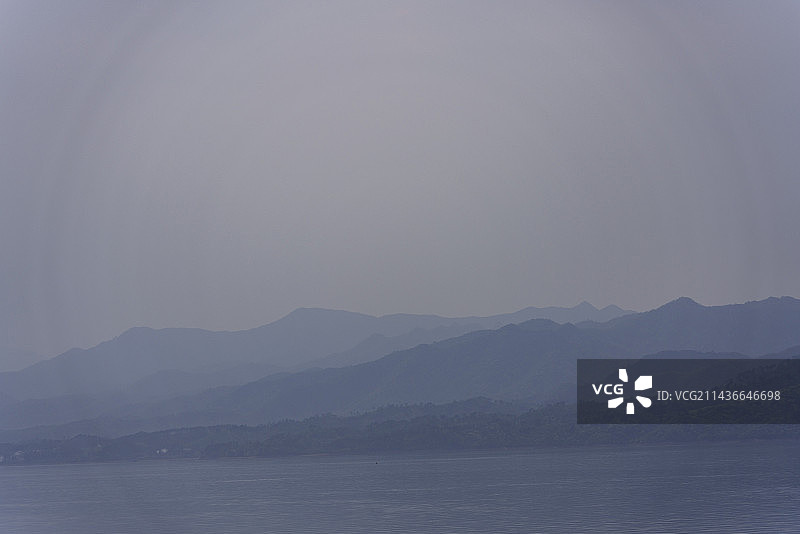 黄山太平湖图片素材