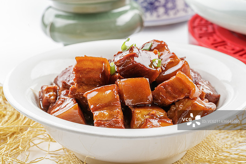 大碗红烧肉（东坡肉）图片素材