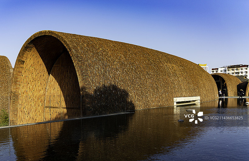 江西景德镇御窑博物馆，御窑厂图片素材