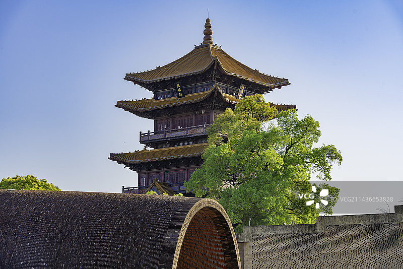 江西景德镇御窑博物馆，御窑厂图片素材