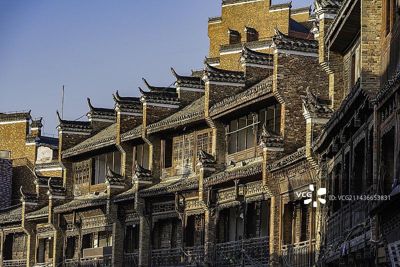 江西景德镇御窑博物馆，御窑厂图片素材