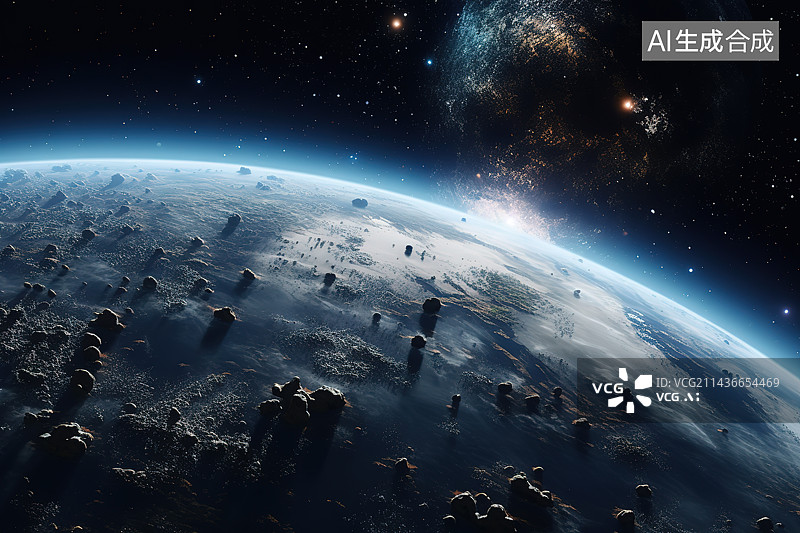 【AI数字艺术】太空图片素材