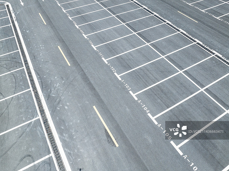 空的停车场地面图片素材