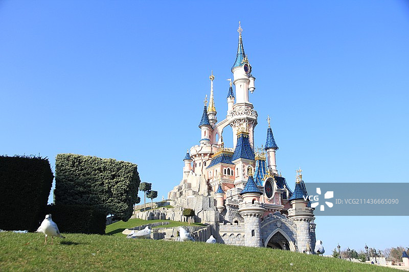 巴黎迪士尼乐园图片素材