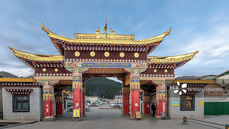 郎木寺图片素材