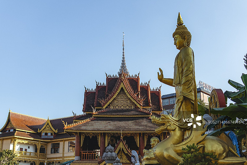 西双版纳总佛寺图片素材