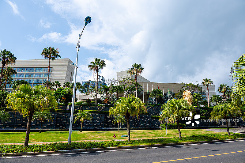 三亚豪华酒店风光图片素材