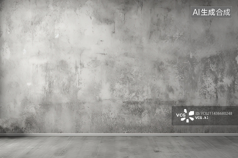 【AI数字艺术】混凝土空间图片素材