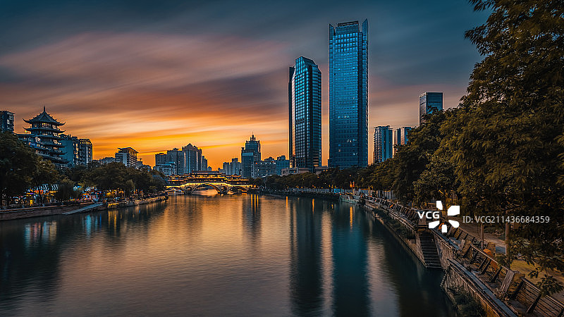 成都九眼桥图片素材